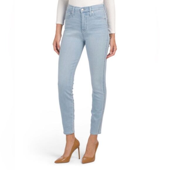 Madewell 23 Light Blue Wash Vintage High Rise Skinny Jeans - Picture 1 of 16